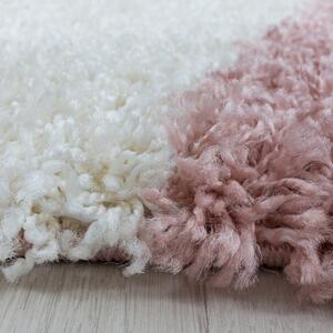 Moderní kusový koberec Tango Shaggy 3101 rose | Růžová Typ: 200x290 cm