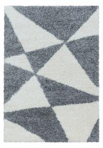 Moderní kusový koberec Tango Shaggy 3101 grey | Vícebarevná Typ: 280x370 cm