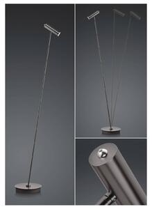 LED stojací lampa Tom, stmívatelná, bronzová