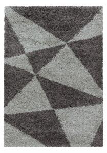 Moderní kusový koberec Tango Shaggy 3101 taupe | Vícebarevná Typ: 140x200 cm
