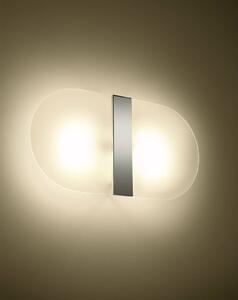 Sollux Lighting Nástěnná lampa - Salia - bílá/chrom