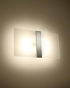 Sollux Lighting Nástěnná lampa - Azalia - bílá/chrome