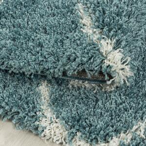 Moderní kusový koberec Salsa Shaggy 3201 blue | Modrá Typ: 140x200 cm