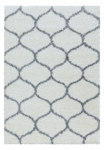 Moderní kusový koberec Salsa Shaggy 3201 cream | Bílá Typ: 280x370 cm