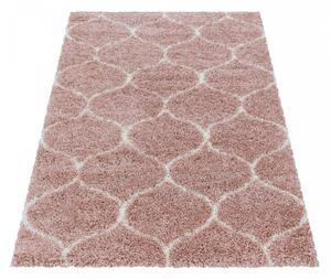 Moderní kusový koberec Salsa Shaggy 3201 rose | Růžová Typ: 160x230 cm