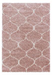 Moderní kusový koberec Salsa Shaggy 3201 rose | Růžová Typ: 60x110 cm