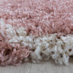 Moderní kusový koberec Salsa Shaggy 3201 rose | Růžová Typ: 80x150 cm