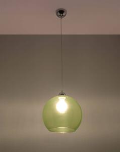 Sollux Lighting Závěsná lampa - Ball - zelená