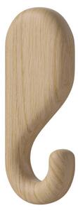 Bolia Nástěnný věšák Nob 11.5 cm, white pigmented oiled oak
