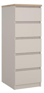 Krémová komoda 40x111x50 cm Naia – Tvilum