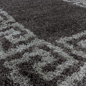 Moderní kusový koberec Hera Shaggy 3301 taupe | Hnědá Typ: 280x370 cm