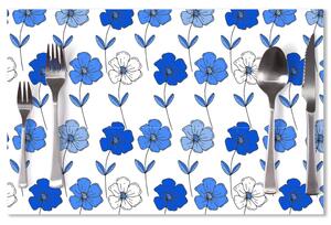 Prostírání SABLIO - Modré květiny 40x30cm