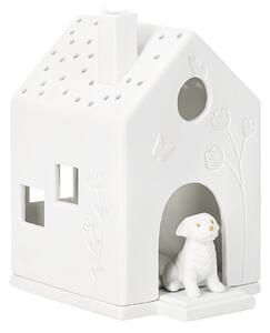 Porcelánový svícen Dog