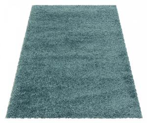 Chlupatý kusový koberec Sydney Shaggy 3000 aqua | Modrá Typ: 100x200 cm