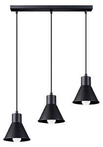 Sollux Lighting Závěsná lampa - Taleja 3 - černá [E27]