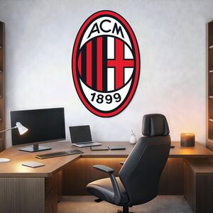 DUBLEZ | Barevná dekorace na stěnu - AC Milan