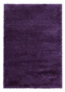 Chlupatý kusový koberec Fluffy Shaggy 3500 lila | Fialová Typ: 140x200 cm