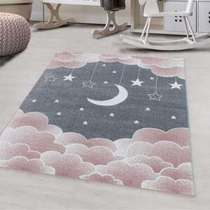 Dětský kusový koberec Funny 2101 pink | Růžová Typ: 120x170 cm