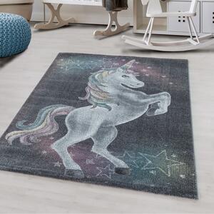 Dětský kusový koberec Funny 2102 grey | Šedá Typ: 160x230 cm