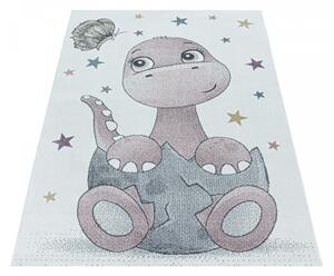 Dětský kusový koberec Funny 2106 pink | Růžová Typ: 140x200 cm