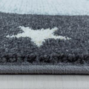 Dětský kusový koberec Funny 2107 blue | Vícebarevná Typ: 160x230 cm