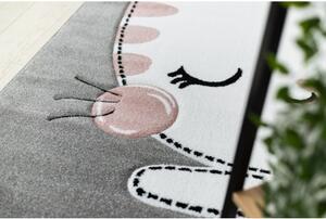 Koberec PETIT Koťátko, šedý velikost 120x170 cm | krásné koberce cz