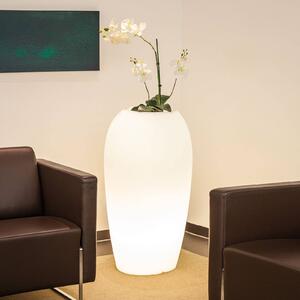 Dekorativní lampa Storus V sázecí bílá průsvitná