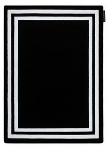 Koberec HAMPTON Rám, černý velikost 160x220 cm | krásné koberce cz