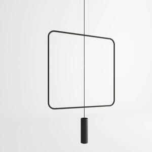 Thoro Lighting Závěsná lampa - Rana 1 - černá