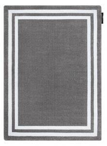 Koberec HAMPTON Rám šedý velikost 120x170 cm | krásné koberce cz