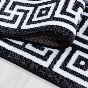 Moderní kusový koberec Parma 9340 Black | černý Typ: 80x300 cm