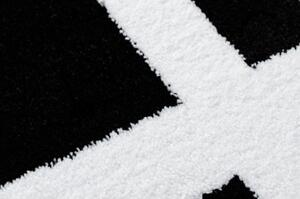 Koberec HAMPTON Lux černý velikost 120x170 cm | krásné koberce cz