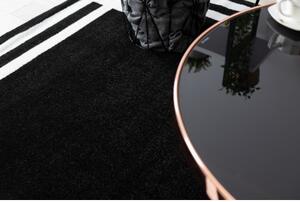 Koberec HAMPTON Lux černý velikost 120x170 cm | krásné koberce cz