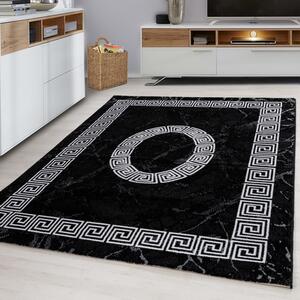 Moderní kusový koberec Plus 8009 Black | černý Typ: 160x230 cm