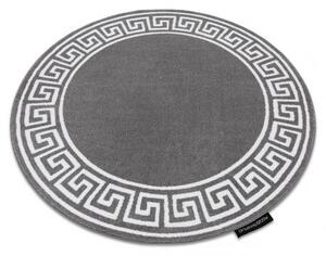 Kulatý koberec HAMPTON Grecos Řecký, šedý velikost kruh 160 cm | krásné koberce cz