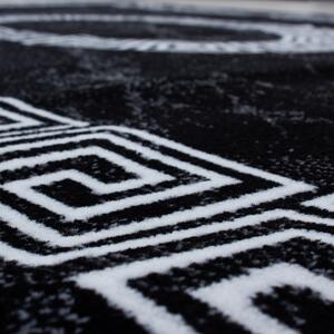Moderní kusový koberec Plus 8009 Black | černý Typ: 120x170 cm