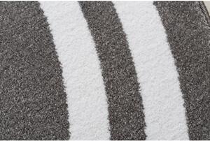 Kulatý koberec HAMPTON Rám šedý velikost kruh 120 cm | krásné koberce cz