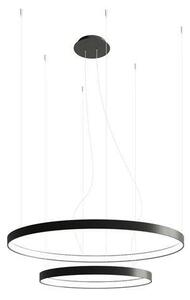 Thoro Lighting Stropní závěsná lampa - Rio 2 55/78 - černá 3000K