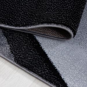 Moderní kusový koberec Plus 8010 Black | černý Typ: 120x170 cm