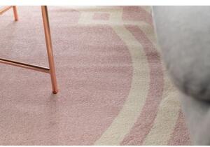 Kulatý koberec HAMPTON Lux růžový velikost kruh 120 cm | krásné koberce cz