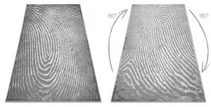 Koberec AKRYL YAZZ W8540 otisk prstů šedá velikost 200x290 cm | krásné koberce cz