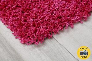 Chlupatý kusový koberec Expo Shaggy růžový 5699-322 Typ: 200x290 cm