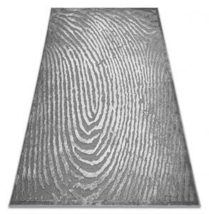 Koberec AKRYL YAZZ W8540 otisk prstů šedá velikost 200x290 cm | krásné koberce cz