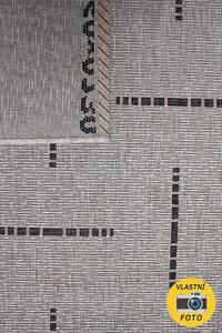 Moderní (Buklák) kusový koberec Floorlux Silver/Black 20008 Typ: 120x170 cm