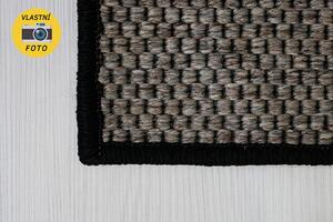 Moderní kusový koberec Nature | hnědý Typ: 140x200 cm