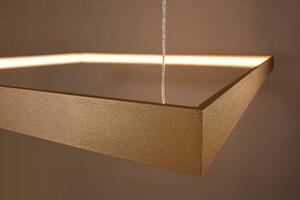 Thoro Lighting Stropní závěsná lampa - Nelya L - zlatá 3000K