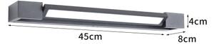 Brilagi - LED Venk. nást. svítidlo AQUA LINE LED/12W/230V 45 cm IP44 antr CRI 90