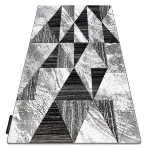 Koberec ALTER Nano trojúhelníky šedá velikost 200x290 cm | krásné koberce cz