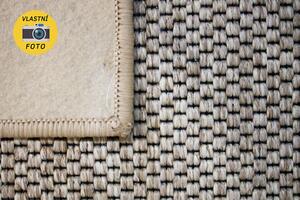 Moderní kusový koberec Nature | béžový Typ: čtverec 80 cm