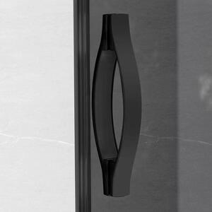 Gelco SIGMA SIMPLY BLACK čtvercový sprchový kout 900x900 mm, rohový vstup, čiré sklo, GS2190BGS2190B